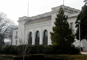 La sede de la OEA en Washington, futuro escenario de un complejo proceso institucional que puede terminar con el mandato de Ramdin como secretario General