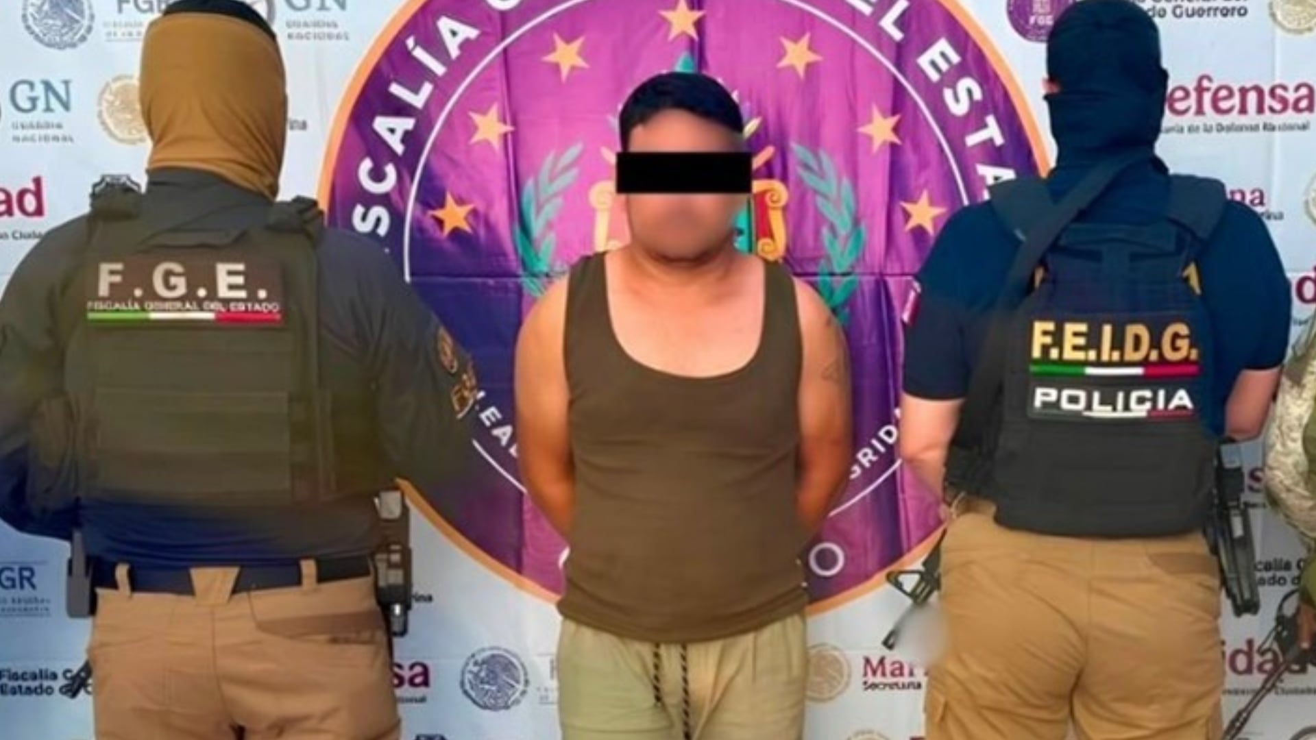 Detienen a excomisario de Tlayolapa vinculado a “Los Ardillos”, por el secuestro de elementos de la Fiscalía de Guerrero