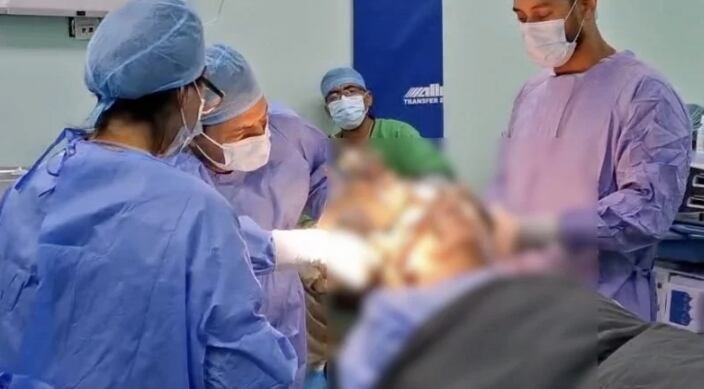 La técnica consiste en implantar un electrodo cerebral conectado a un dispositivo bajo la clavícula que regula el movimiento. (CSS)