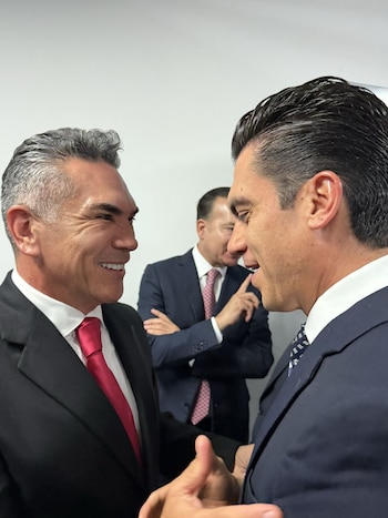 PAN PRI Monterrey Nuevo León Alejandro Moreno Jorge Romero Informe de Gobierno Adrián De la Garza