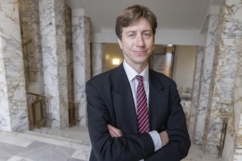 Sakari Puisto, el ministro de Asuntos Económicos de Finlandia.