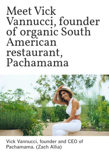 La entrevista a Victoria Vannucci