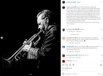 Mensaje de despedida de Enrique Bunbury para Javier Íñigo