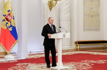 El presidente ruso Vladimir Putin