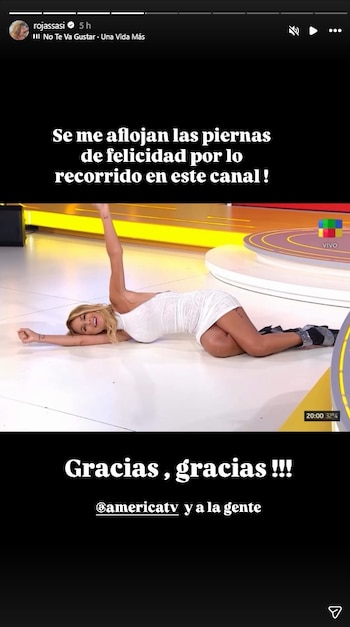 "Se me aflojan las piernas",