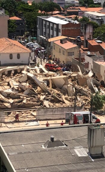 Los equipos de rescate llegaron