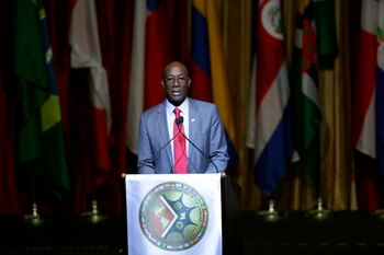 El primer ministro de Trinidad