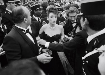 La actriz Isabelle Adjani en el Festival de Cannes de 1983