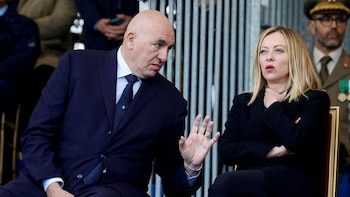 La primera ministra italiana, Giorgia