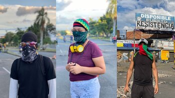 Jóvenes de primera línea de