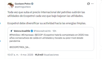 El presidente Gustavo Petro justificó
