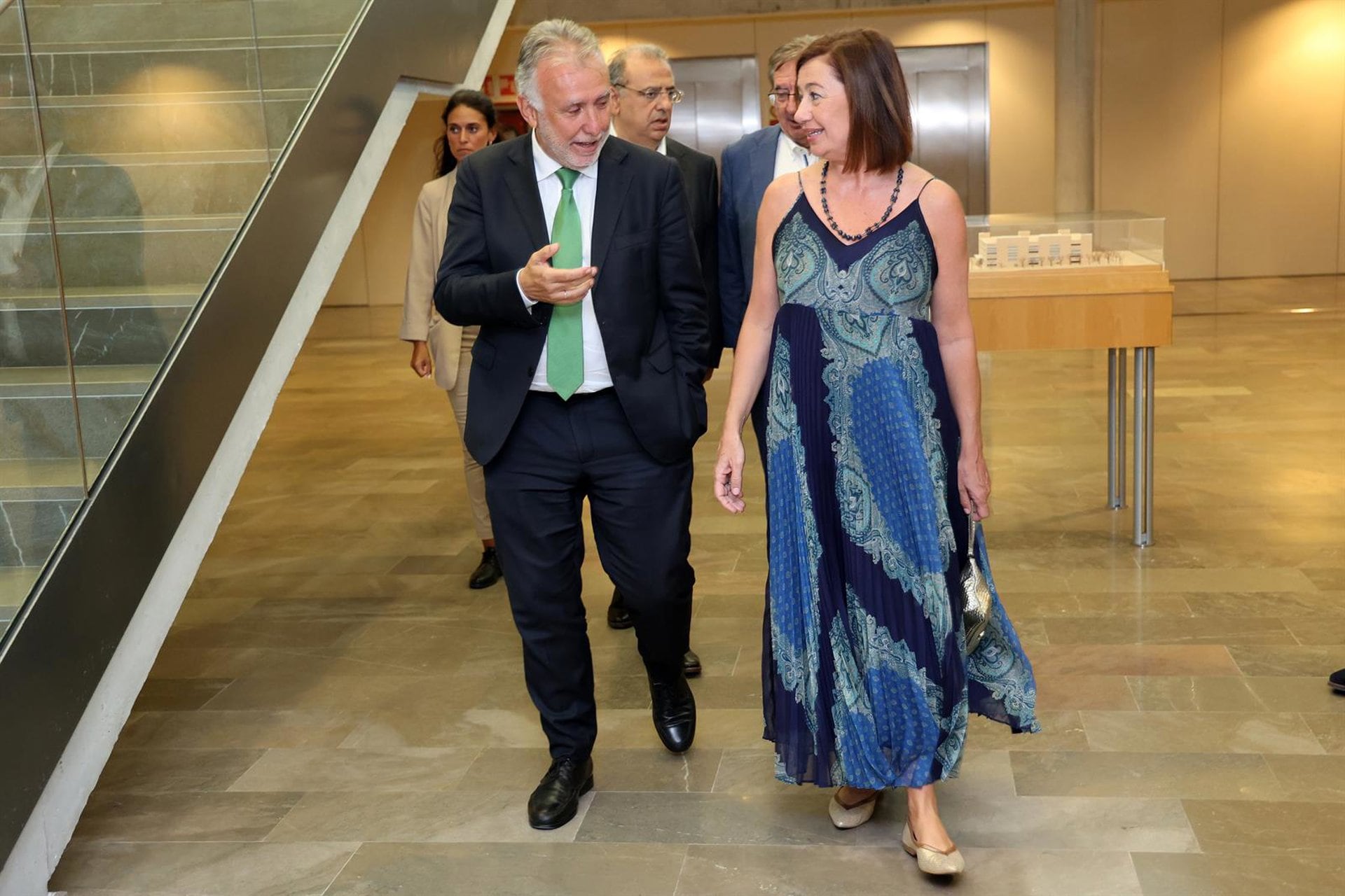 Ángel Víctor Torres y Francina Armengol (Europa Press)