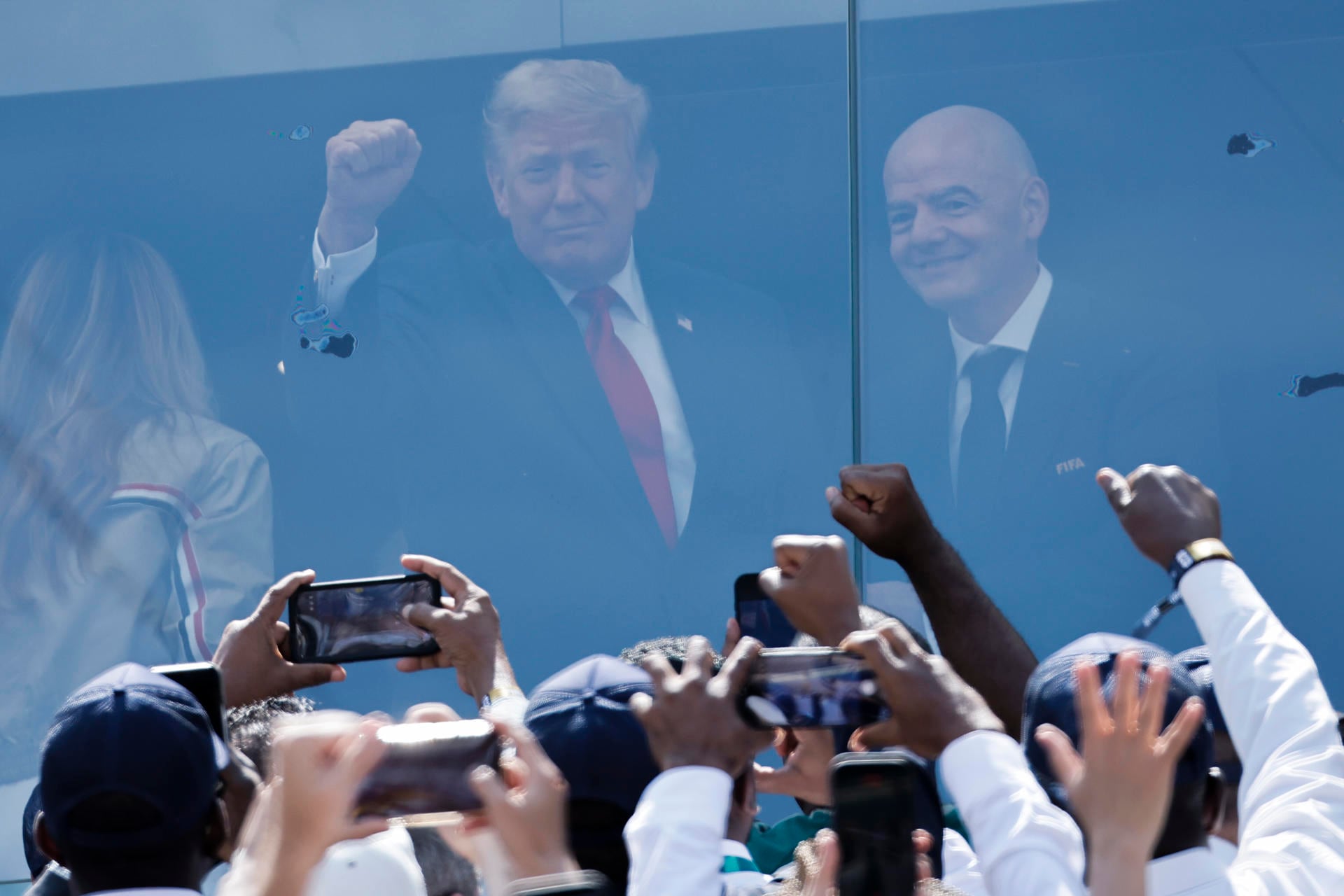 Trump elogió a Messi en la final del Mundial y evitó elegir entre Argentina y España