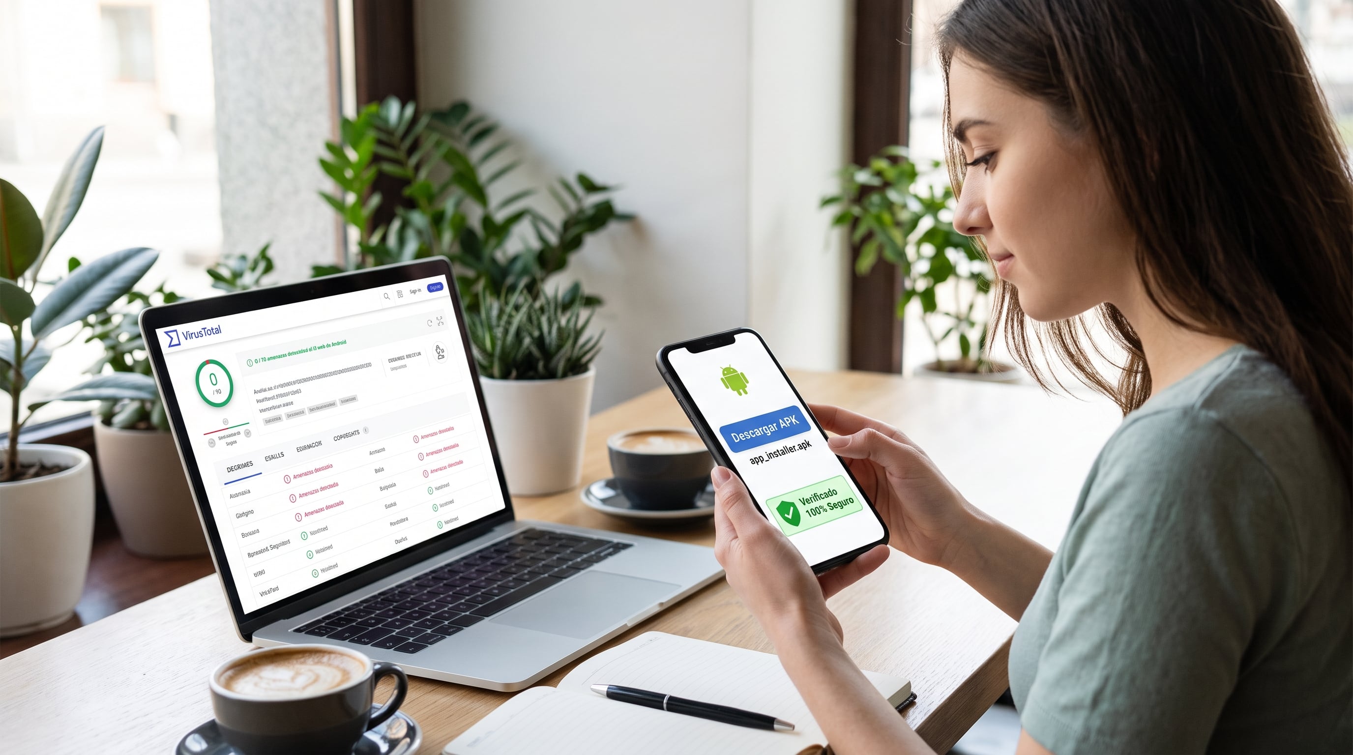 Aurora Store funciona como cliente alternativo a Google Play Store y permite descargar los APKs directamente desde los servidores de Google. (Gemini)