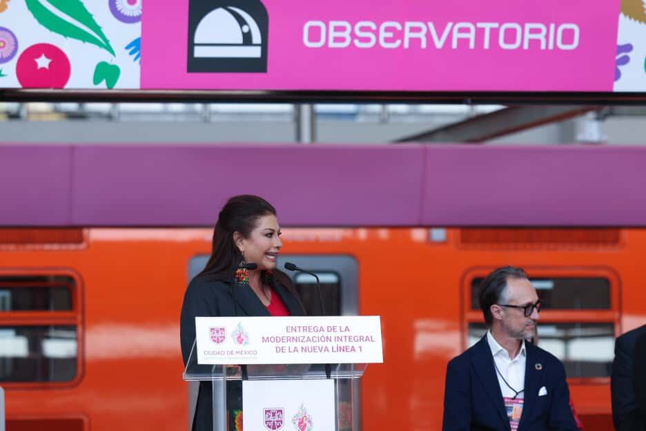 Gobierno CDMX reabrió la Línea 1 del Metro después de tres años (@GobCDMX)