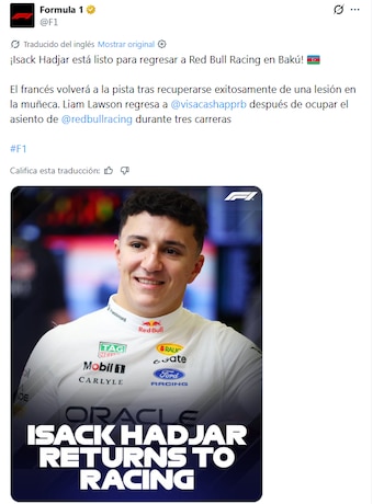 Comunidad F1 Hadjar