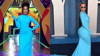 Karime Pindter deslumbra con lujoso vestido que solo había portado Kim Kardashian en ‘Solo Las Más 2′