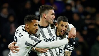 En medio de sus crisis, la Juventus goleó al Salernitana: el travesaño le negó una conquista a Ángel Di María