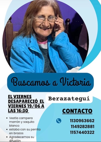Desaparición Berazategui