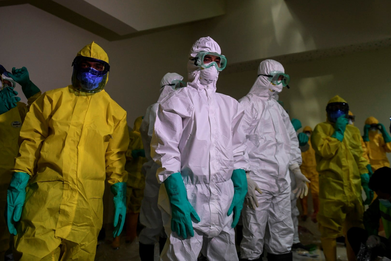 Un equipo de 472 profesionales coordinó el traslado de pacientes del Diamond Princess a hospitales de la región durante el brote de COVID-19 de 2020/ Antara Foto. Muhammad Adimaja/ via REUTERS /Archivo