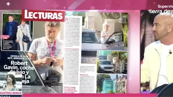 Las imágenes de la expareja de Telma Ortiz en 'Lecturas' (Mediaset España)