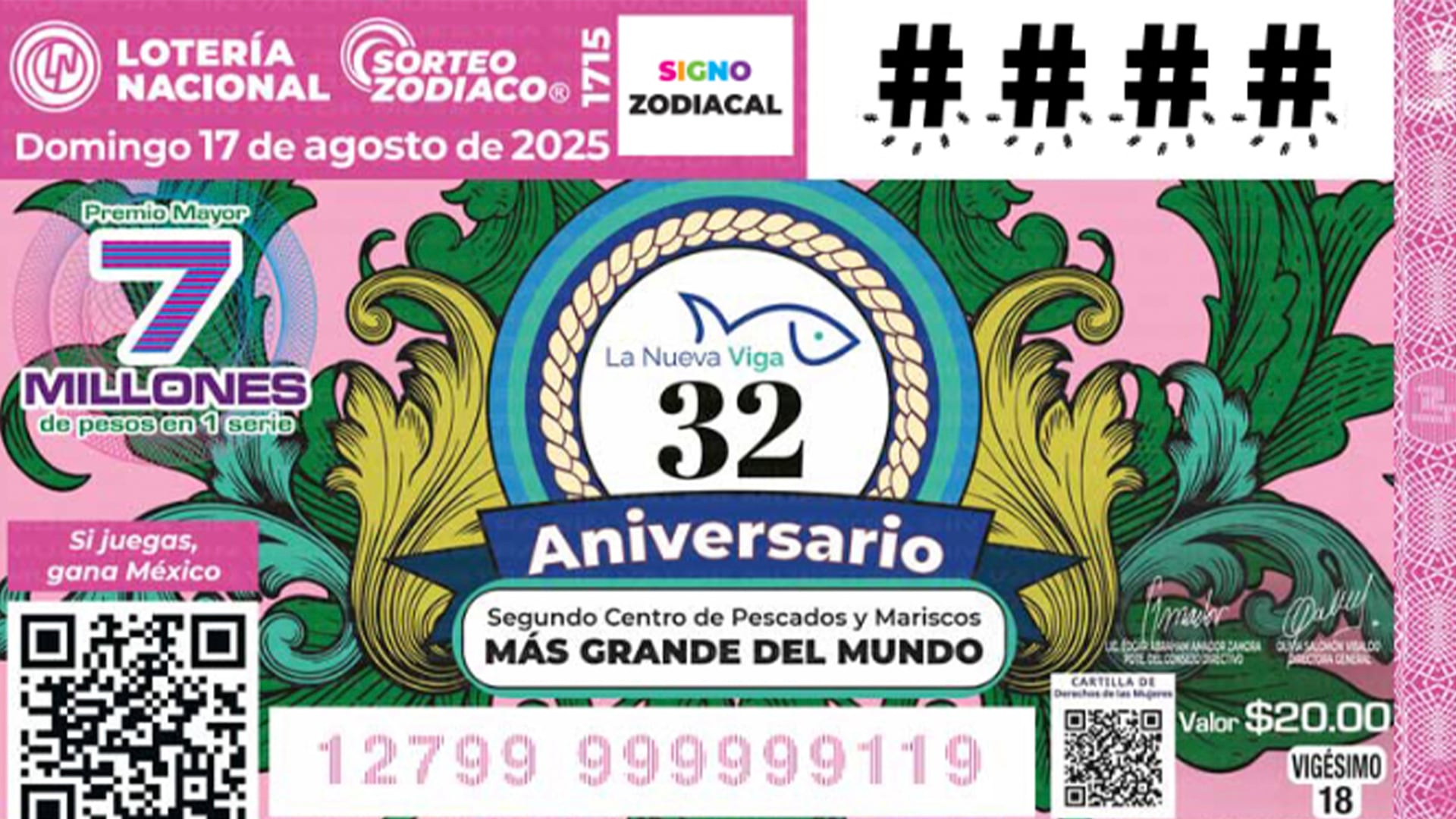 Sorteo Zodiaco 1715: conoce los resultados de la Lotería Nacional de este domingo 17 de agosto. (Lotería Nacional)