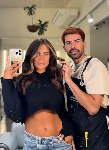 Camila Homs cambio de look