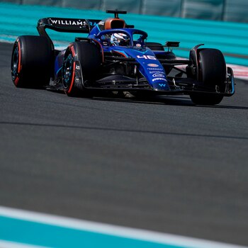 En acción sobre el Williams