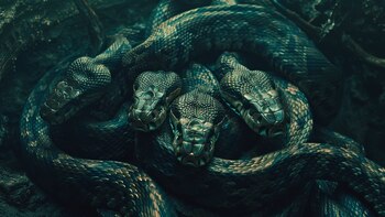 Las serpientes causan un impacto