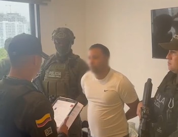 El venezolano fue capturado en
