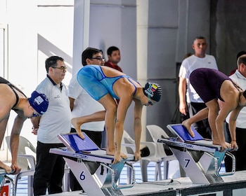 Daniela Zapata le dio a Colombia el primer oro en los Juegos Suramericanos Santa Fe 2026 al ganar el trampolín femenino de un metro en clavados - crédito Comité Olímpico Colombiano