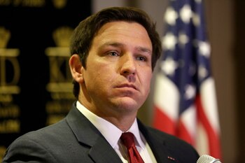 El gobernador de Florida, el republicano Ron DeSantis (EFE)