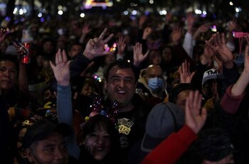 El concierto causó euforia entre los capitalinos
(Foto: Instagram/@claudia_shein)