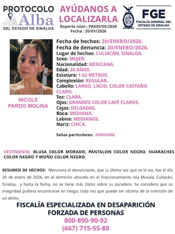 Activan Protocolo Alba para ubicar