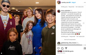 El emotivo balance de Wanda