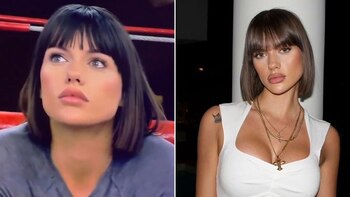 Las cámaras la enfocaron un