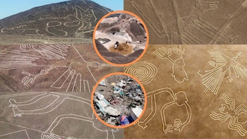 Líneas de Nasca bajo amenaza: denuncian minería ilegal, basura y ocupación de terrenos en el entorno del Patrimonio Mundial de la Unesco