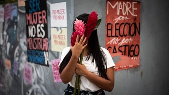 Jessika, de 21 años, que