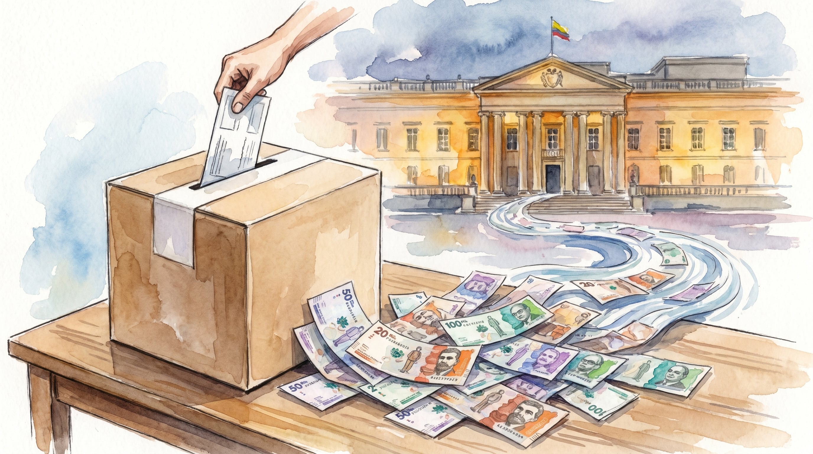 La campaña de Abelardo de la Espriella informó que no hace colectas improvisadas y que no pide dinero a través de intermediarios - crédito Imagen Ilustrativa Infobae/VisualesIA ScribNews