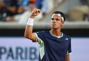 El tenista alemán, Daniel Altmaier