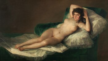 'La maja desnuda' de Goya