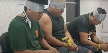 Las tres víctimas del secuestro