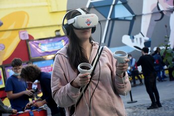 El público disfrutó de experiencias