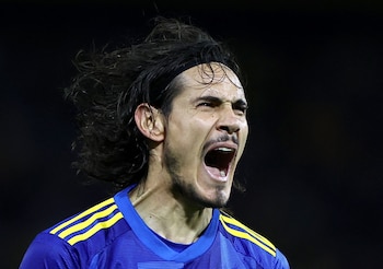 Grito de gol para Cavani