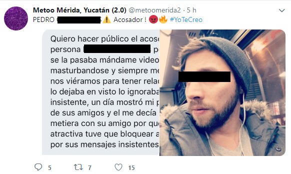 La cuenta @MetooMerida2.0 fue habilitada