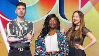 Cris Regatero, junto a Pablo