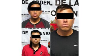Cayeron tres presuntos responsables del