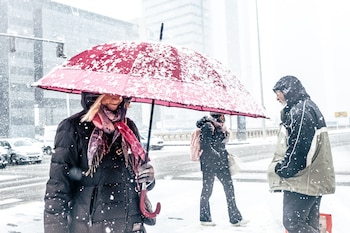El centro de Madrid durante