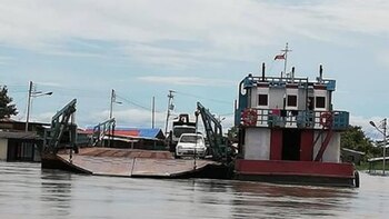 Paso del Burro que comunica