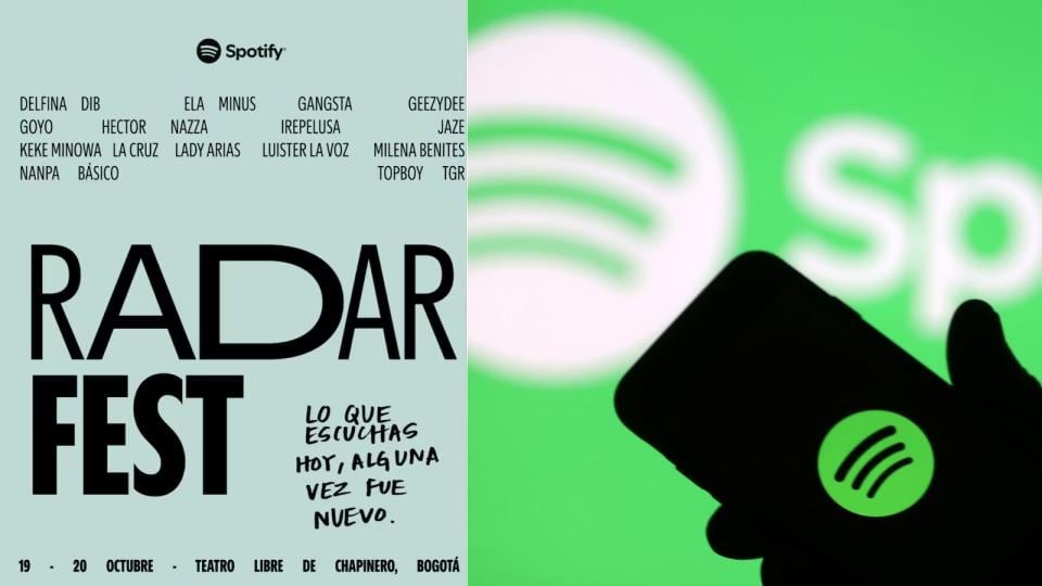 Spotify celebrará el festival RADAR Fest los días 19 y 20 de octubre en Bogotá con actividades en Casa Spotify y en el Teatro Libre de Chapinero - crédito Spotify Colombia